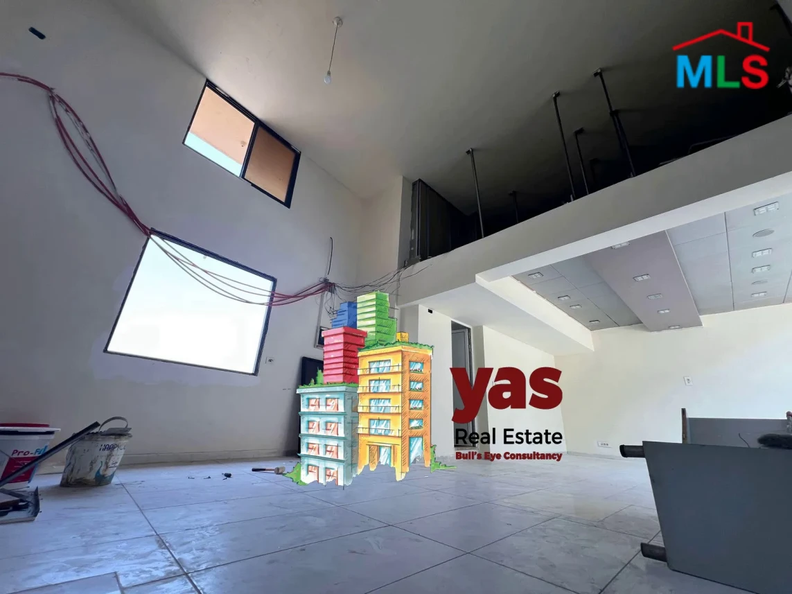 Kaslik 60m2 | 180m2 Terrace | Rent | Showroom/Garage | Catch | EH