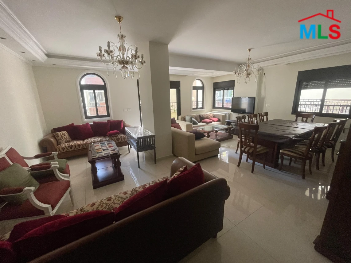 Zouk Mosbeh 190m2 | 140m2 Terrace | Furnished | Rent | Calm Street |JA