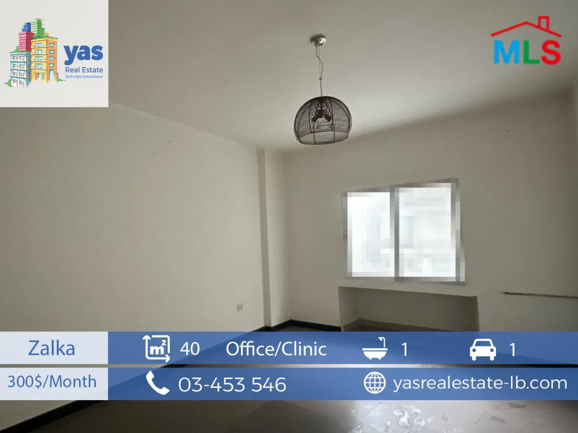 Zalka 40m2 | Office/Clinic | Rent | Main Road | MJ