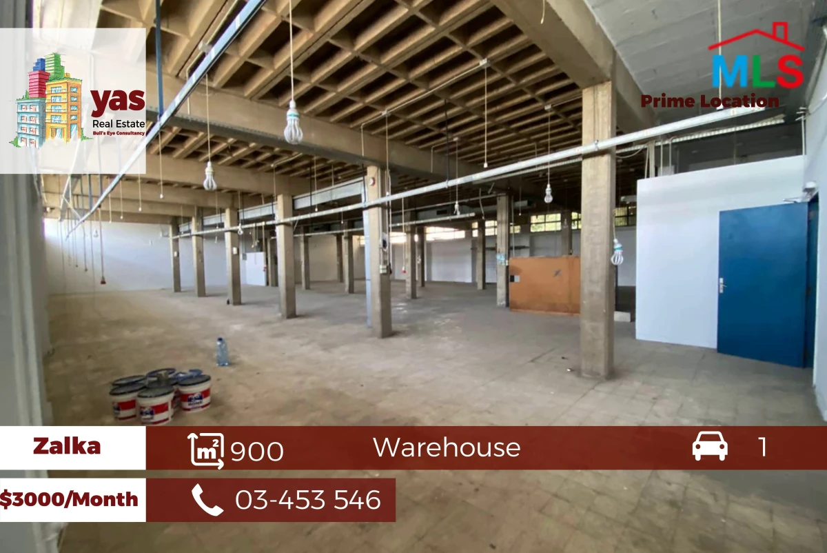 Zalka 900m2 | Warehouse | Perfect Investment | Prime Location | MA