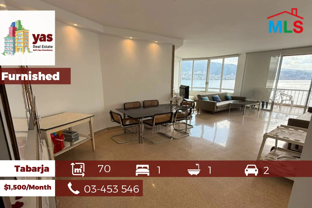 Tabarja Aqua 70m2 | Furnished | Rent | High End Chalet | TB