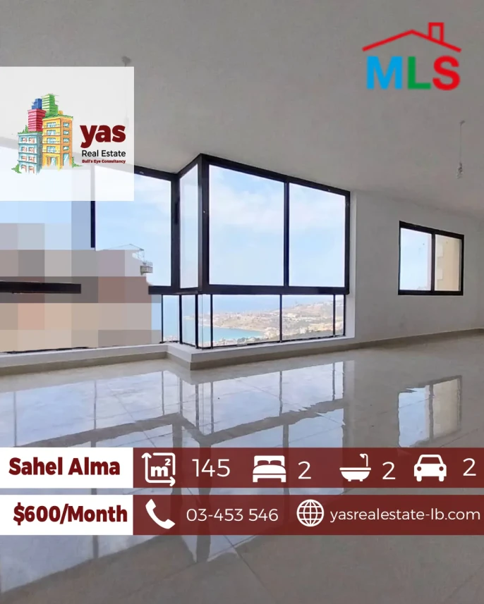 Sahel Alma 145m2 | Rent | Patial View | Luxury | Private Street | IV