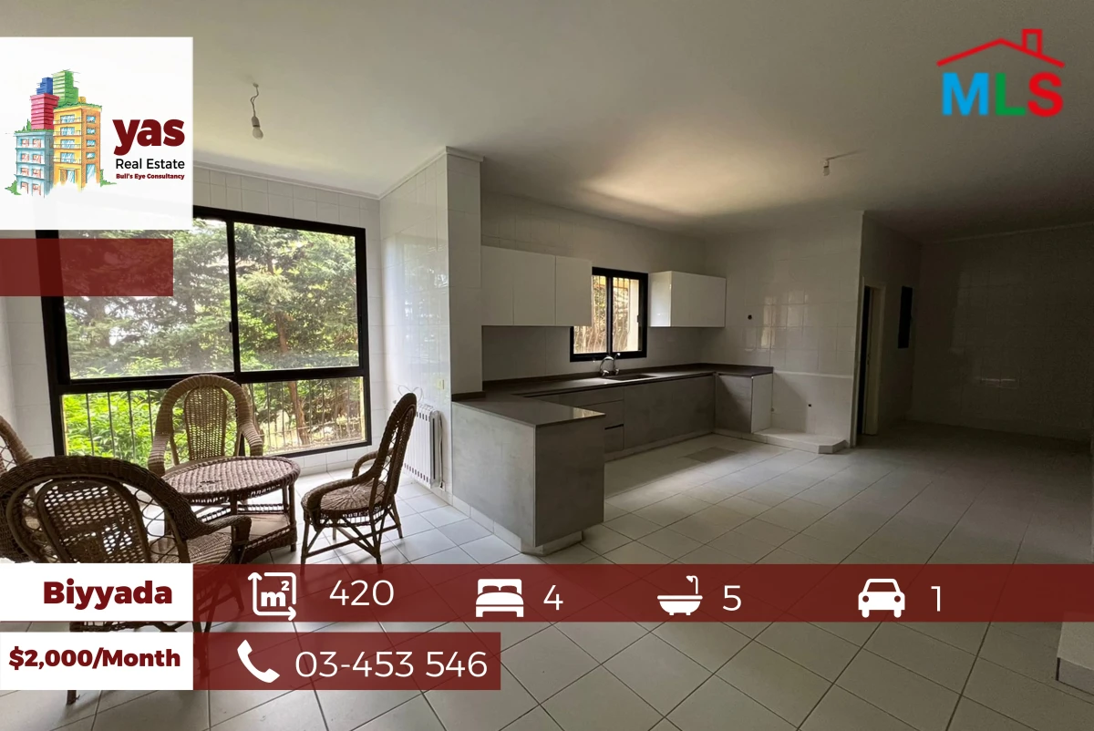 Biyyada 420m2 | Rent | Panoramic View | Well Lighted | CL