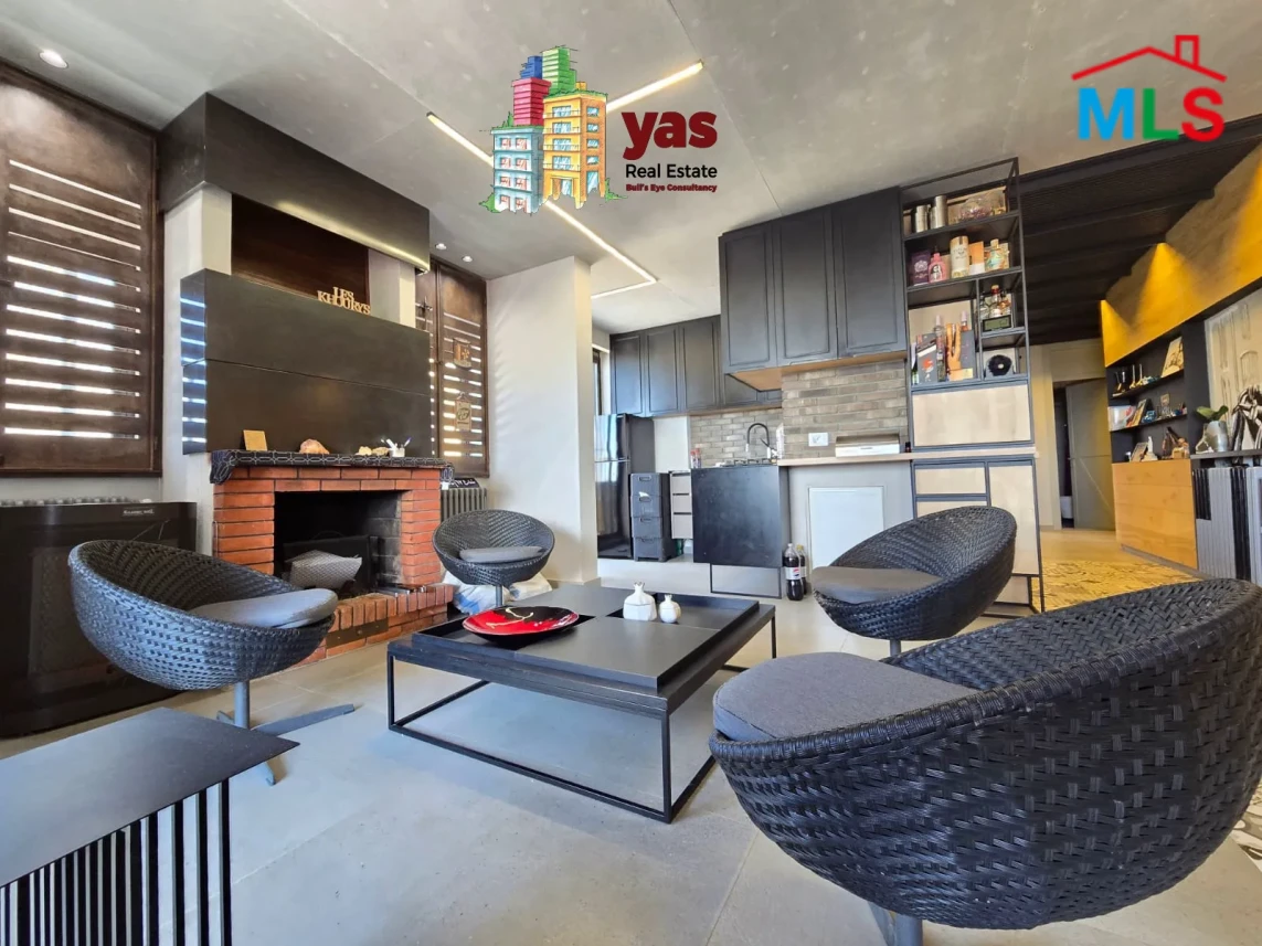 Faraya 100m2 | 150m2 Terrace | Furnished Chalet | Rent | View | DA/KS
