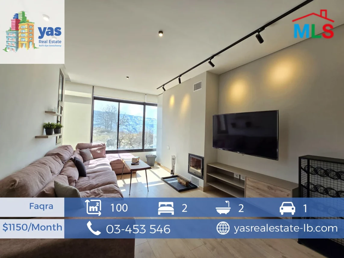 Faqra 100m2 | Furnished Chalet | Modern | Mountain View | DA