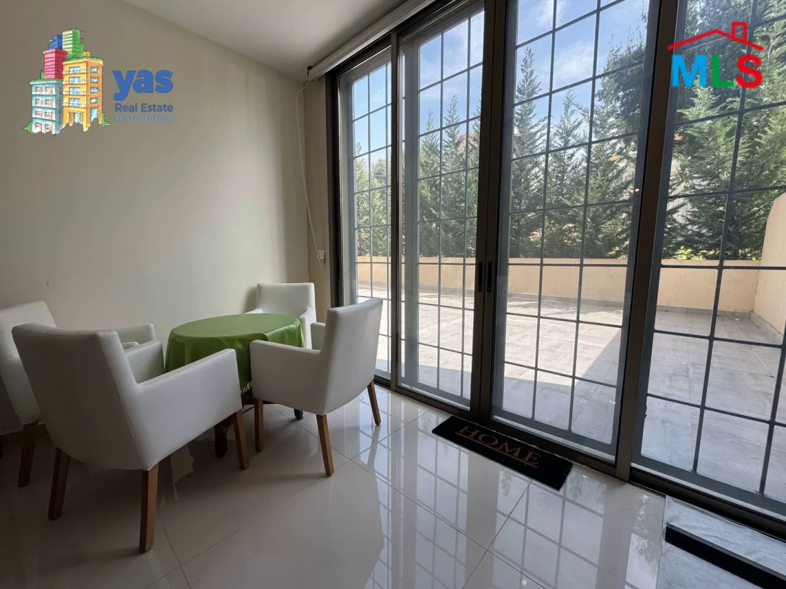 Ballouneh 110m2 | 90m2 Terrace | Rent | Gated | Furnished | EL/KS