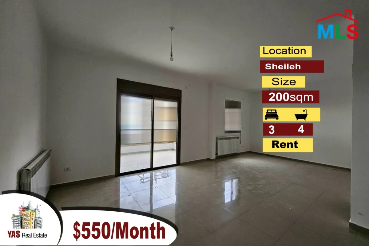 Sheileh 200m2 | Brand New | Luxury | Prime Location | View | TO/MJ