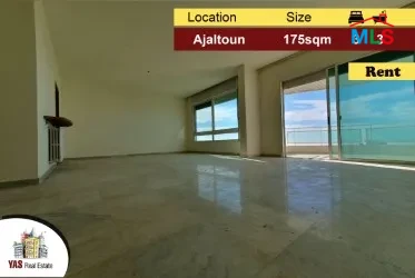 Ajaltoun 175m2 | Rent | Mountain View |Quiet Area | Prime Location|KH