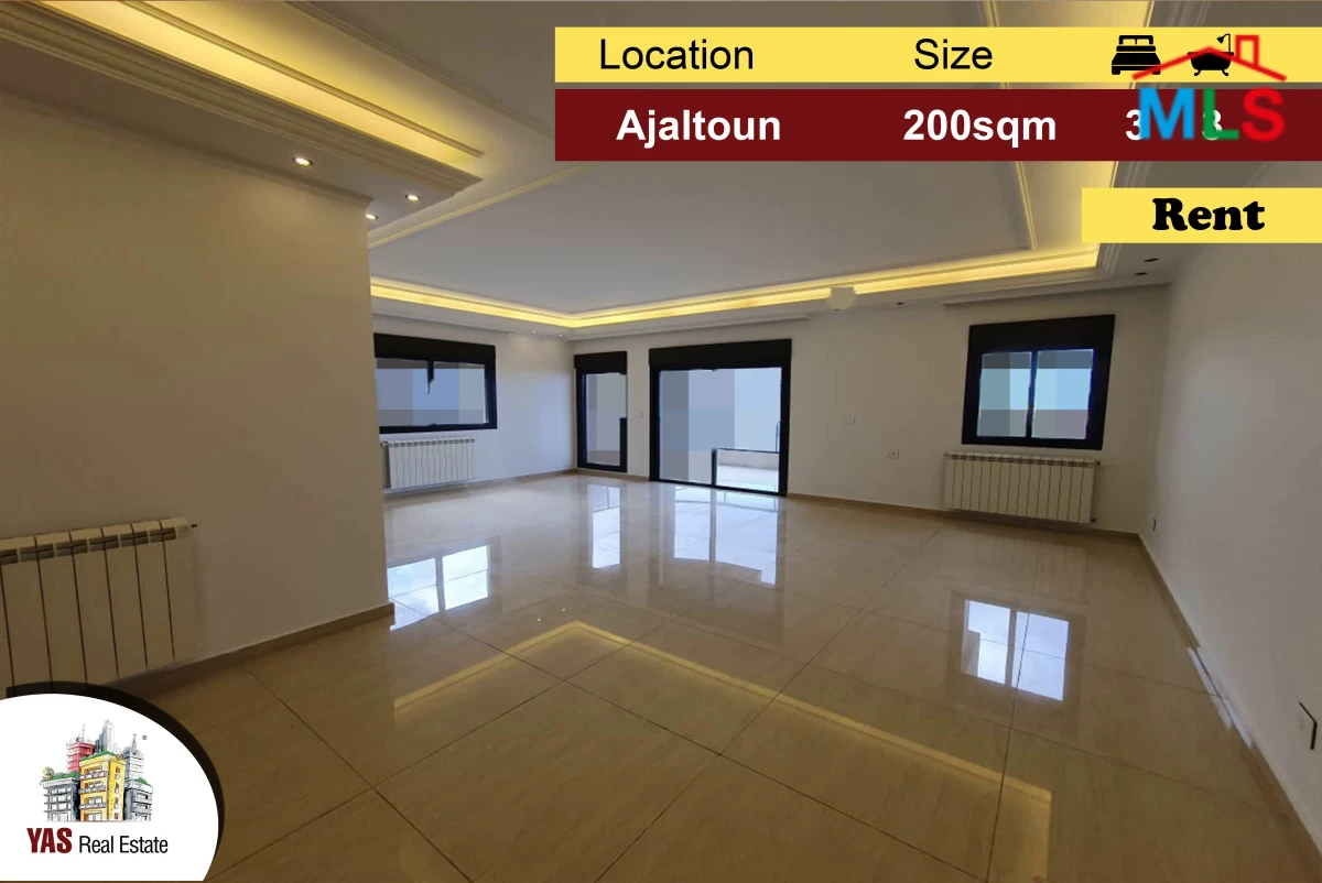Ajaltoun 200m2 | Rent | Prime Location | Quiet Street | KH