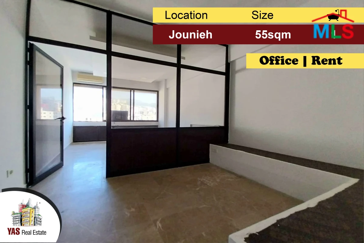 Jounieh 55m2 | Office For Rent | Modern | Prime Location | IV MJ