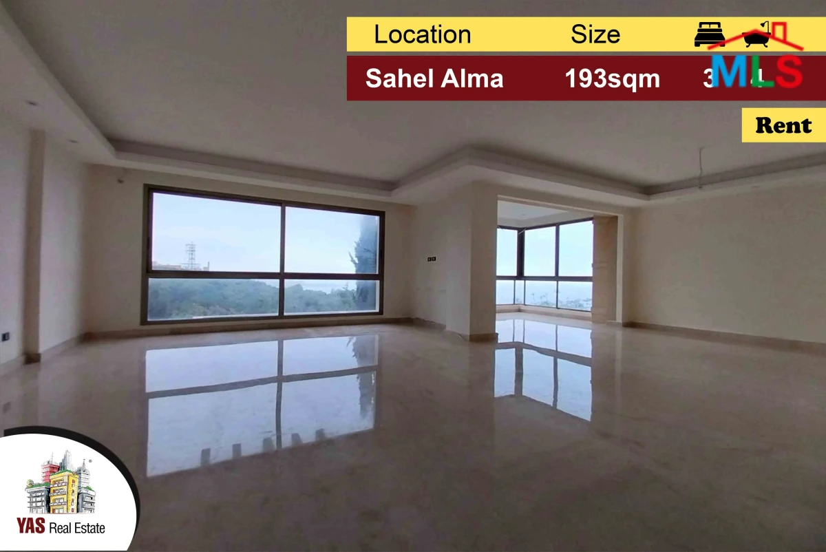 Sahel Alma 193m2 | Rent | High End | Quiet Street | IV ELO
