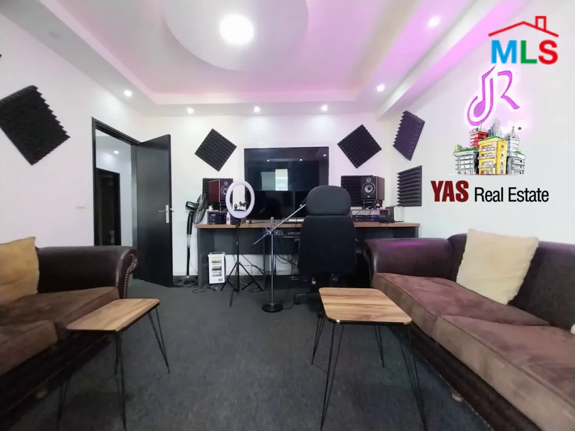 Kaslik 110m2 | Equipped Music Studio | Rent | Decorated | IV CH