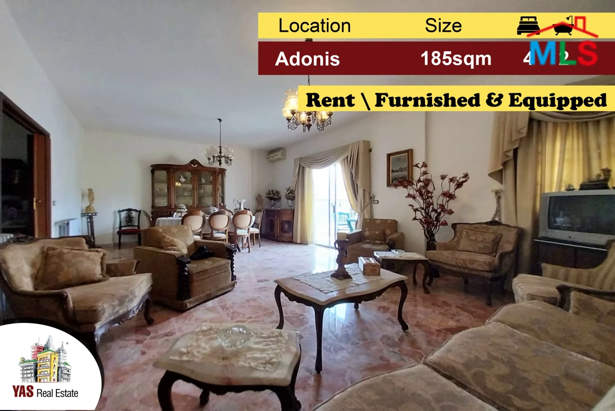 Adonis 185m2 | Rent | Furnished & Equipped | Partial View | IV EL