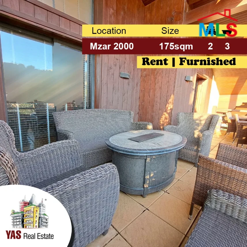 Kfardebian/Mzar 175m2 | Rent | Furnished | Impressive View | DA
