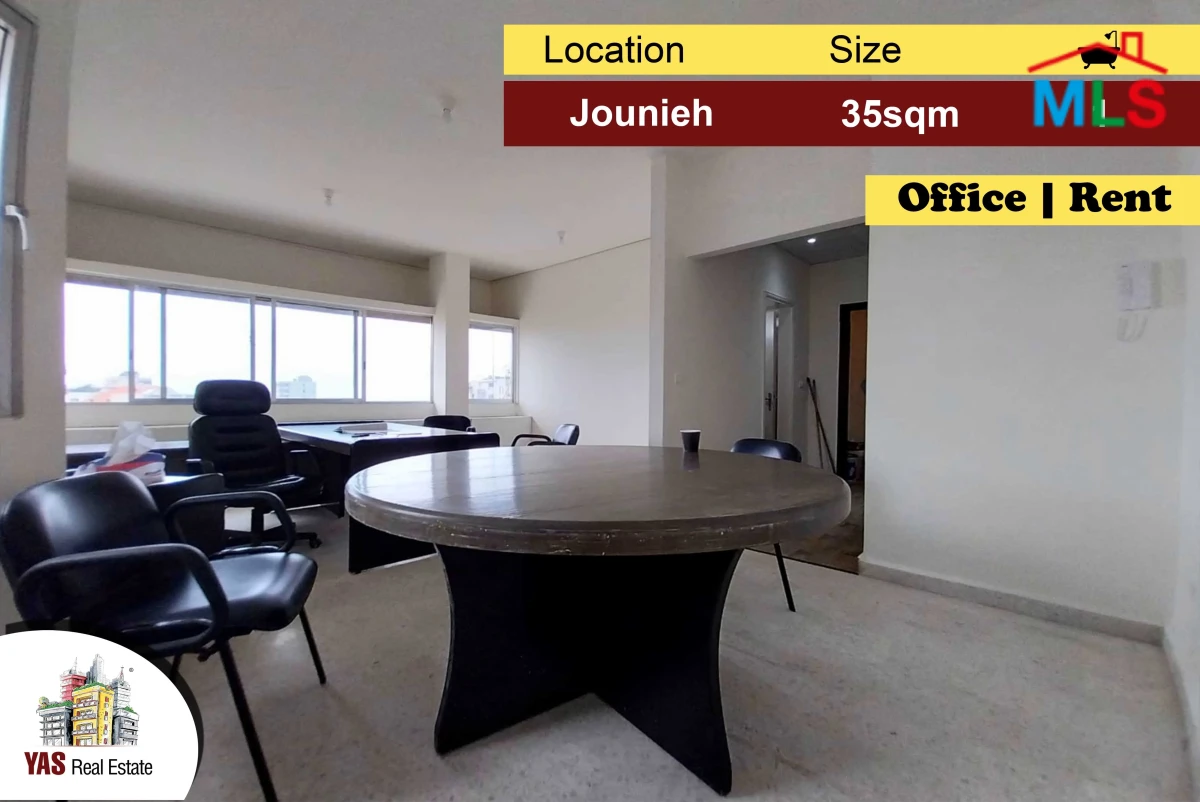 Jounieh 35m2 | Office for Rent | Partly Furnished | Renovated |MY IV