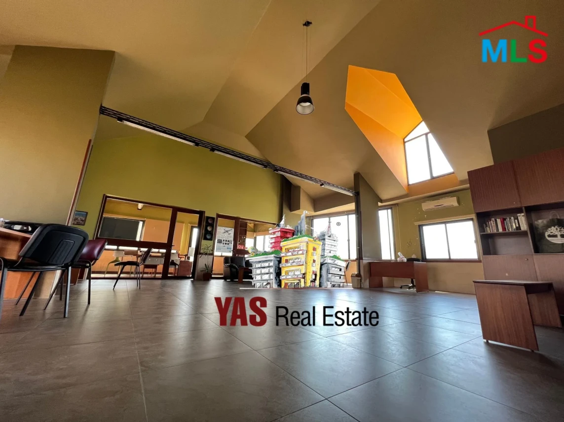 Jeita 110m2 Office + 110m2 Terrace | Prime Location | Rent | Unique