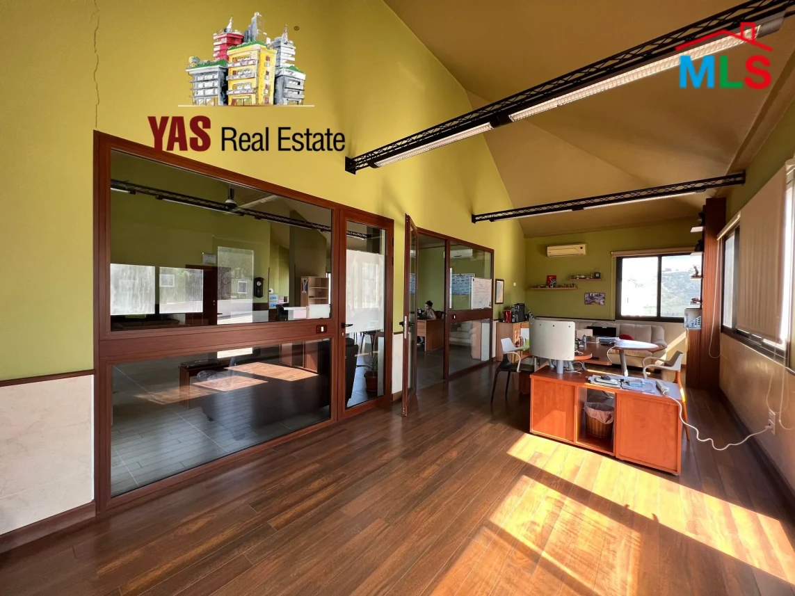 Jeita 110m2 Office + 110m2 Terrace | Prime Location | Rent | Unique