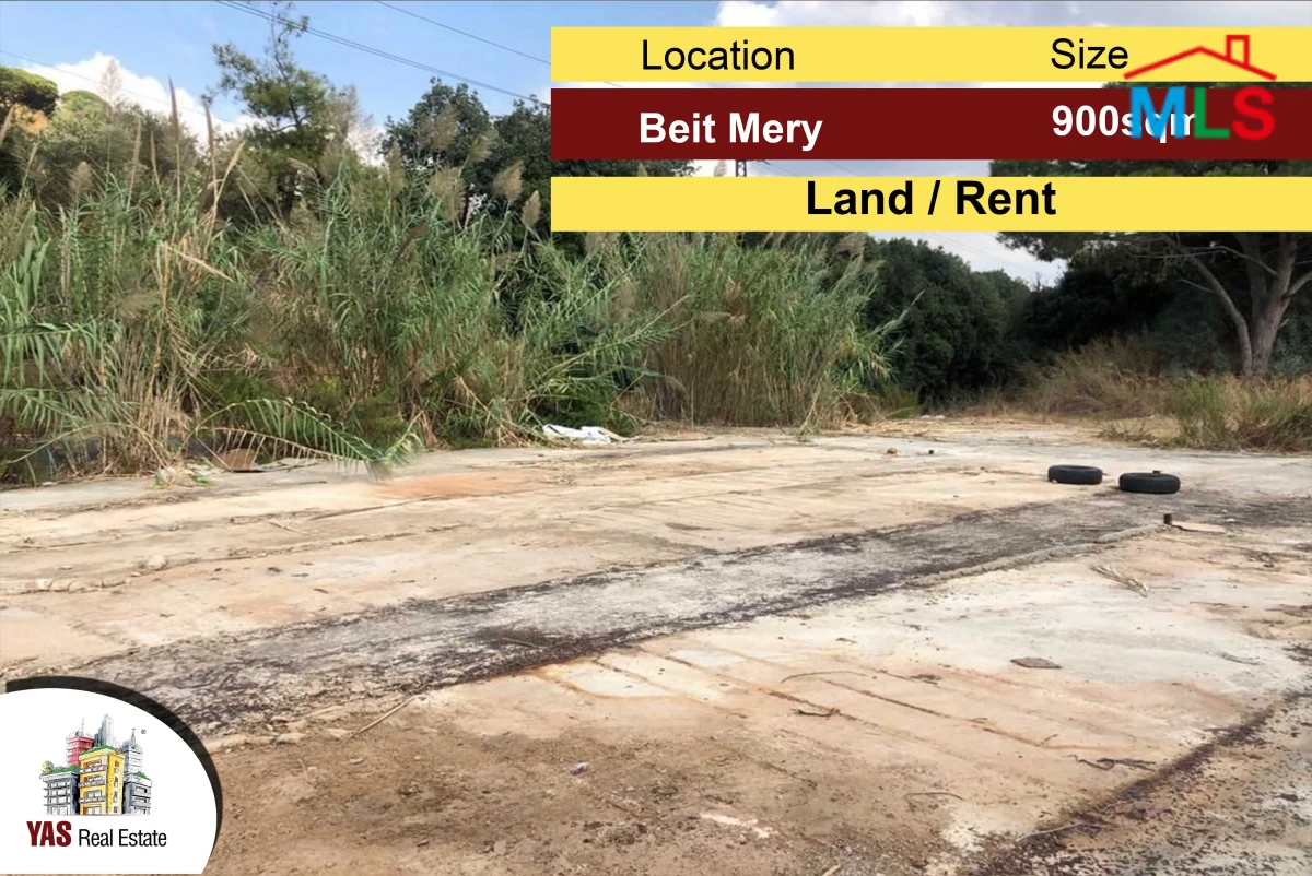 Beit Mery 900m2 | Land | 20/40 | Commercial | Rent