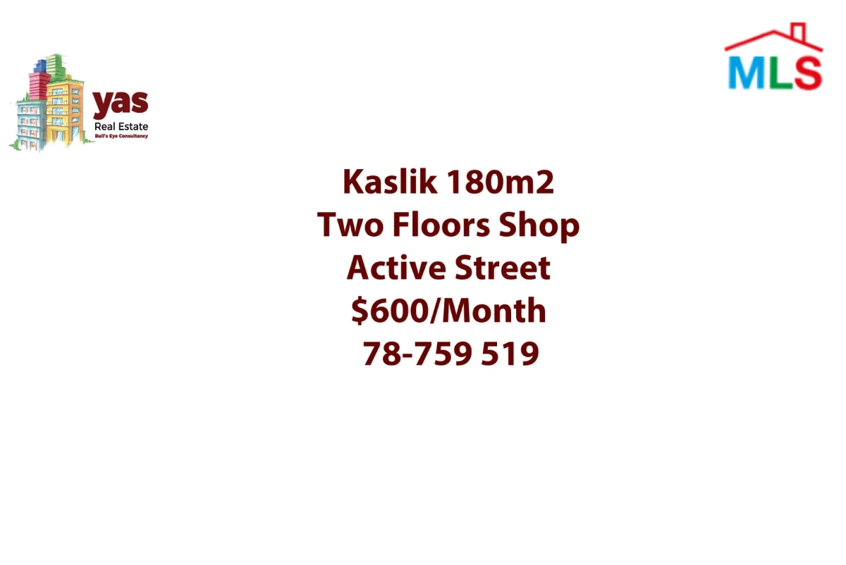 Kaslik 180m2 | Shop For Rent | Active Street | Ideal Investment | RH