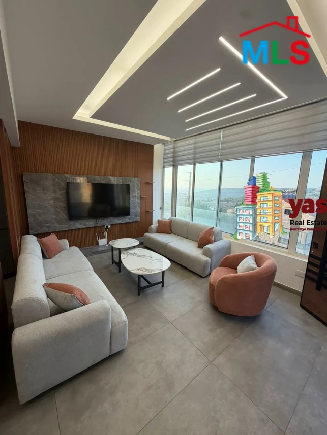 Batroun 90m2 | 70m2 Terrace | Furnished | Rent | Astonishing View | MCH