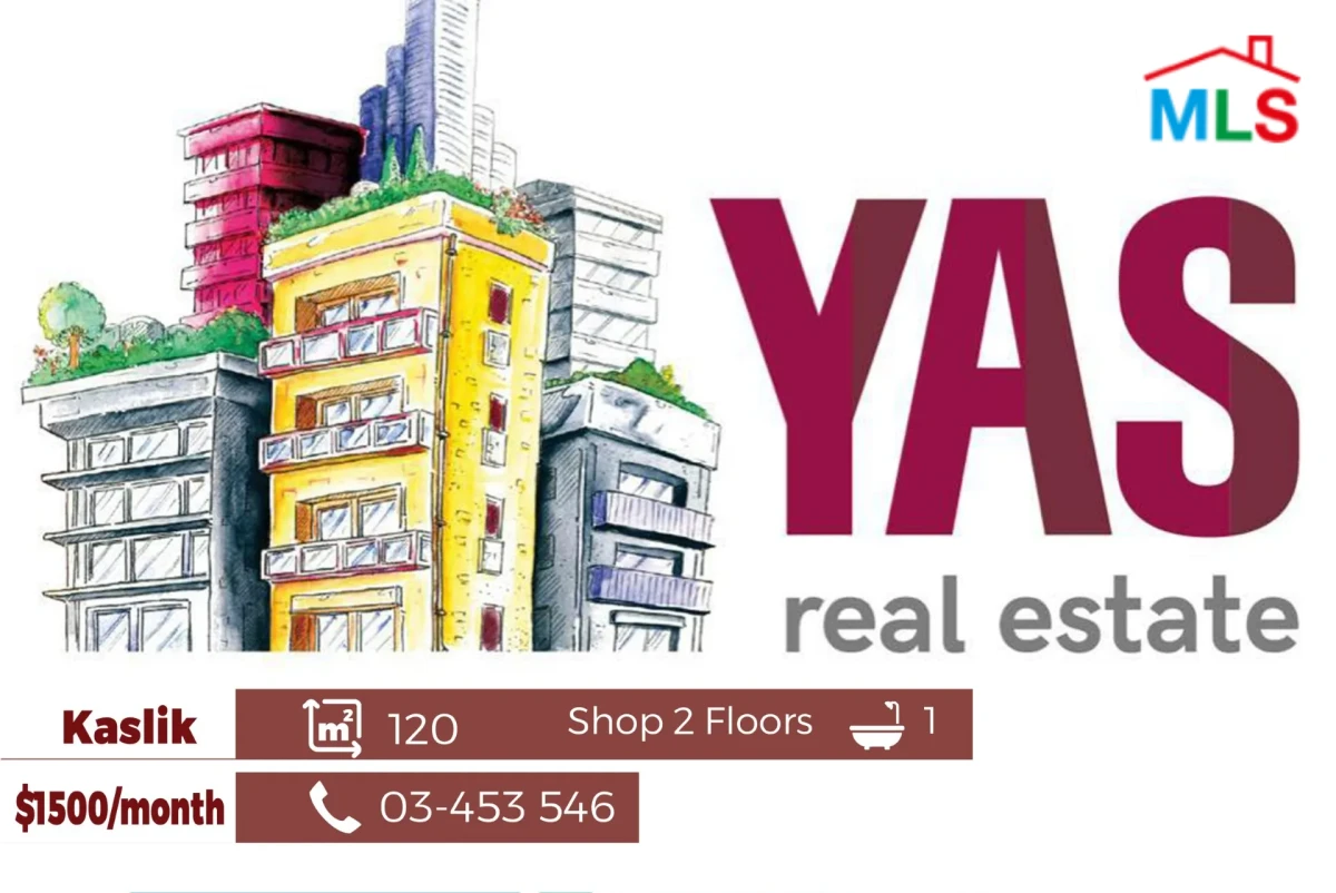 Kaslik 120m2 | Shop 2 Floors | Rent | Prime Location | EH/RH |