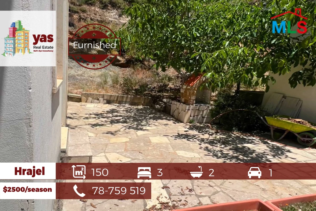 Hrajel 150m2 | Fully Furnished | Rent | Calm Area | View | TW |