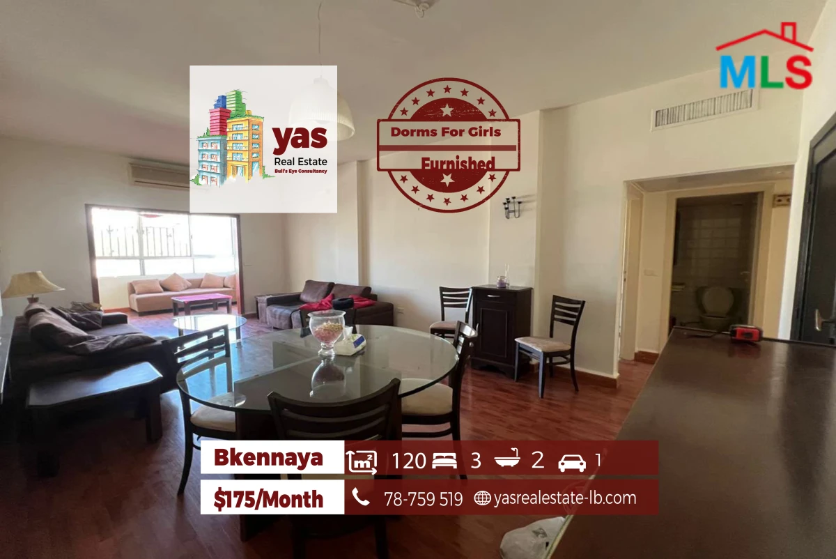 Bkennaya 120m2 | Furnished Dorms | Prime Location | PED