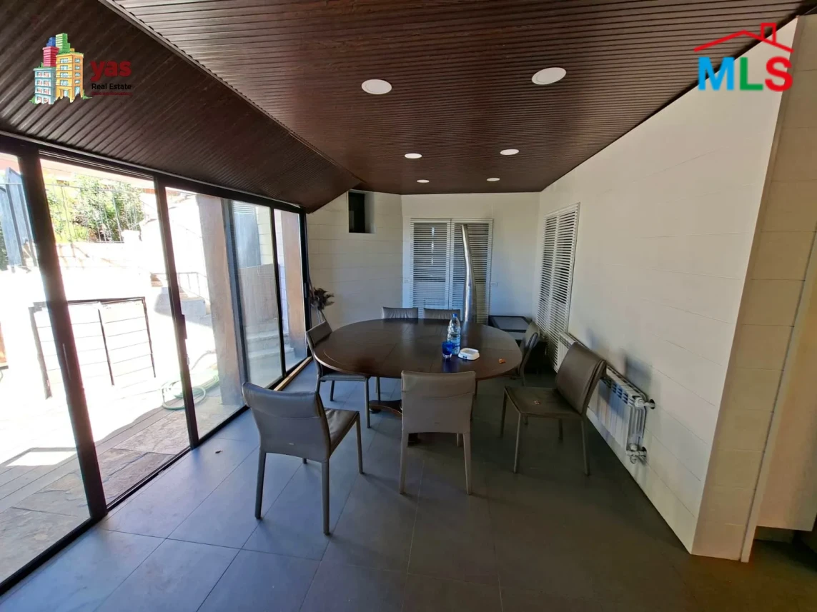 Ouyoun El Siman 200m2 | 200m2 Terrace | Furnished Chalet | KH