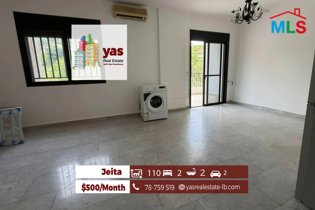Jeita 110m2 | Rent | Open View | Luxury | Prime Location | EL