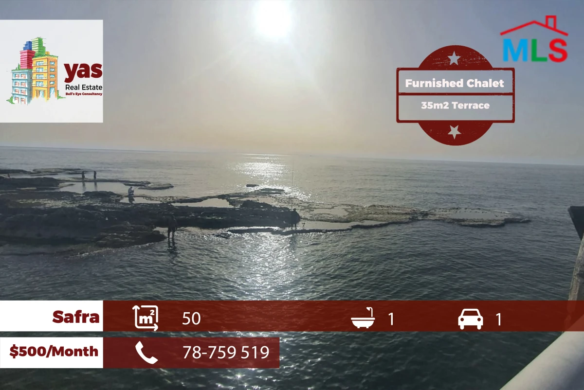 Safra 50m2 | Furnished Chalet | Rent | Pool Access | Catch | ABA