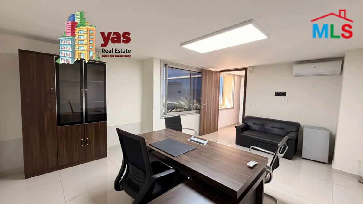 Antelias 130m2 | Furnished Office | High Floor | Active Street | MJ