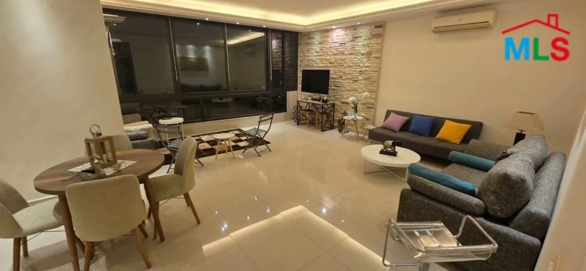 Zouk Mosbeh 130m2 | 60m2 Terrace | Furnished | Quiet Street | JA/IV