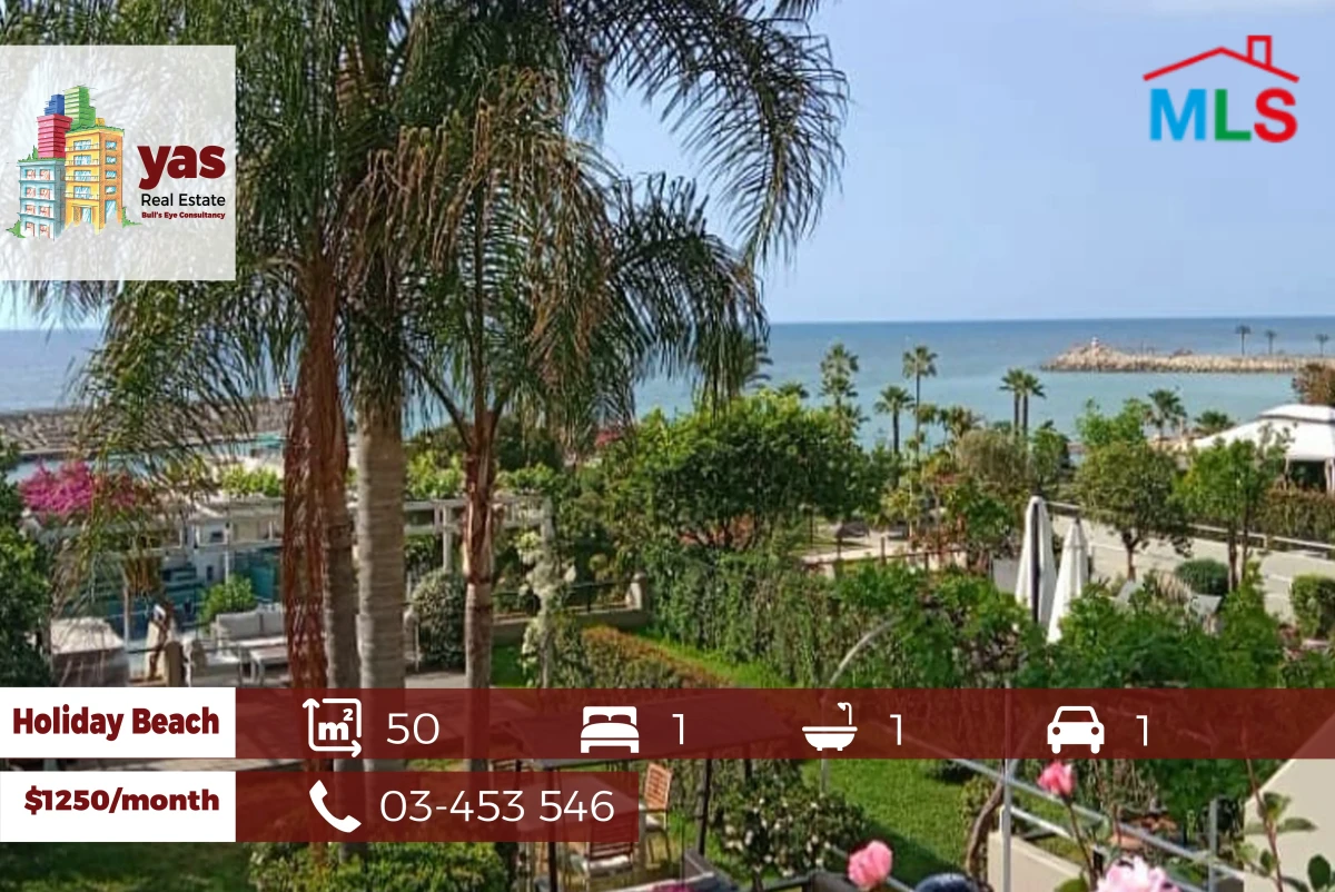Holiday Beach 50m2 | 25m2 Garden | Furnished & Equipped | Rent | YV