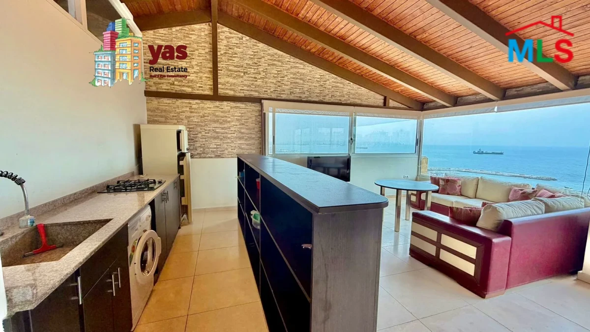 Dbayeh 110m2 | Furnished | Rent | Astonishing Sea View | MJ