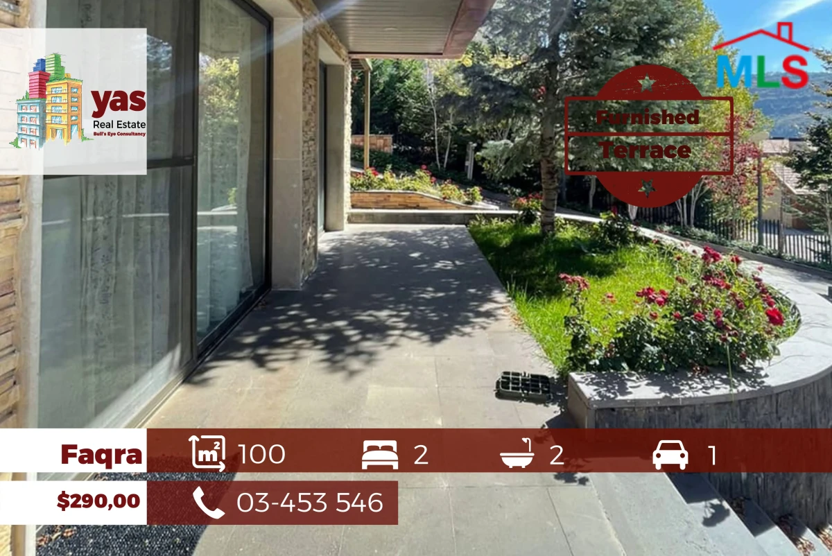 Faqra 100m2 | Terrace | Furnished Chalet | Pool | High End | PA