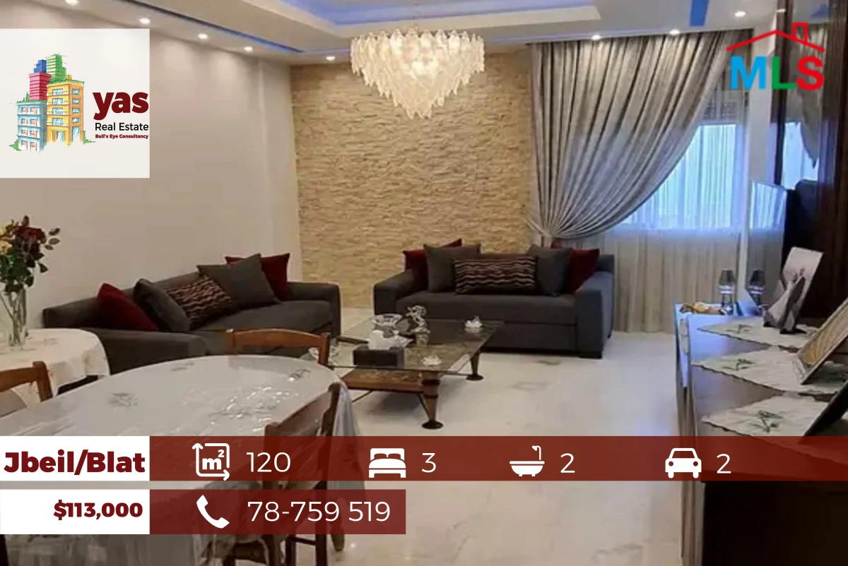 Jbeil/Blat 120m2 | Sea View | Prime Location | Quiet Street | ABA