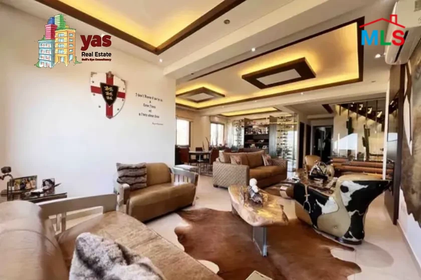 Nahr ibrahim 220m2| 100m2 Terrace | Furnished Duplex | Luxury | OH