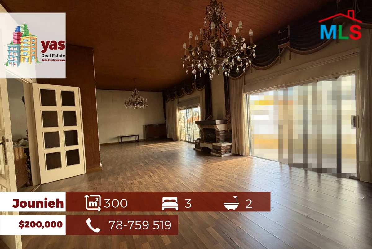 Jounieh 300m2 | Well Maintained | Calm Area | Catch | EH