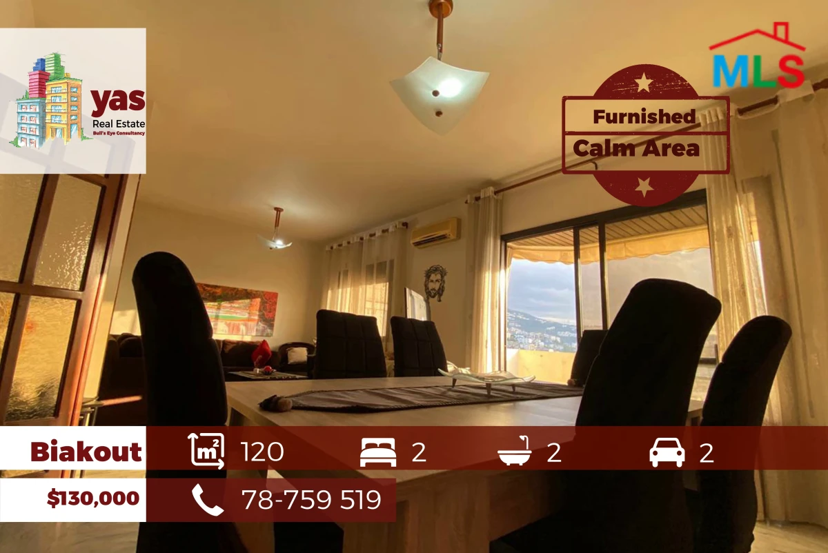 Biakout 120m2 | Furnished | Calm Area | View | Well Maintained | PED