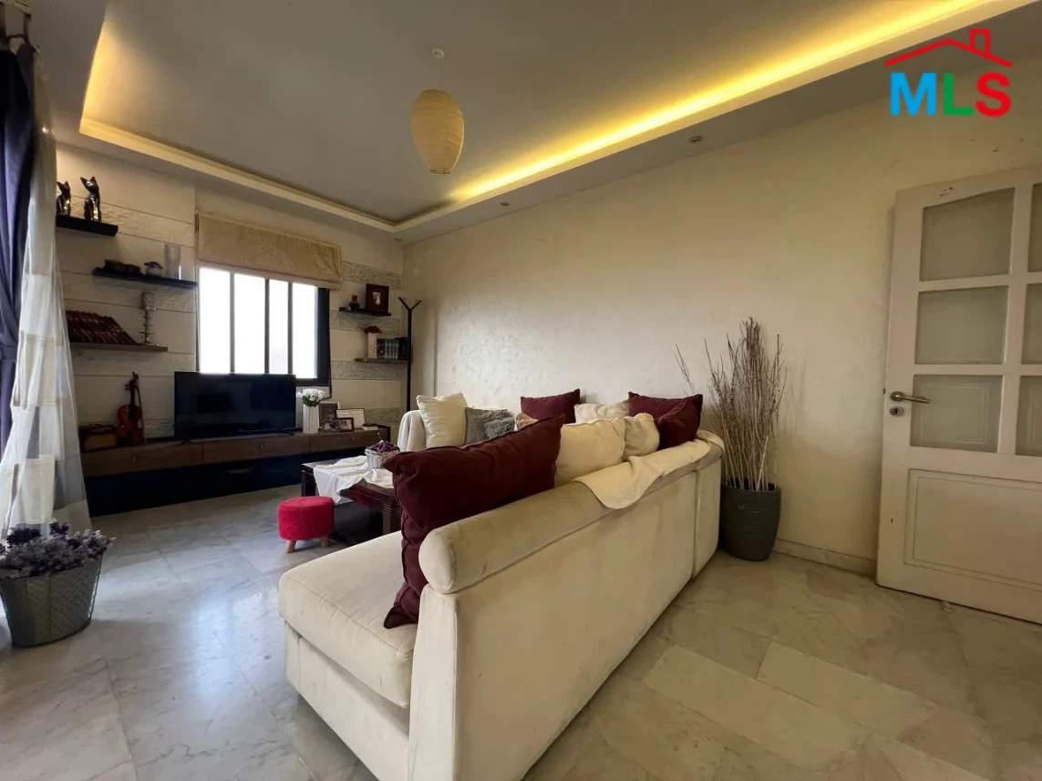 Ghadir 155m2 | Furnished Flat | Panoramic VIew | Calm Street | EH