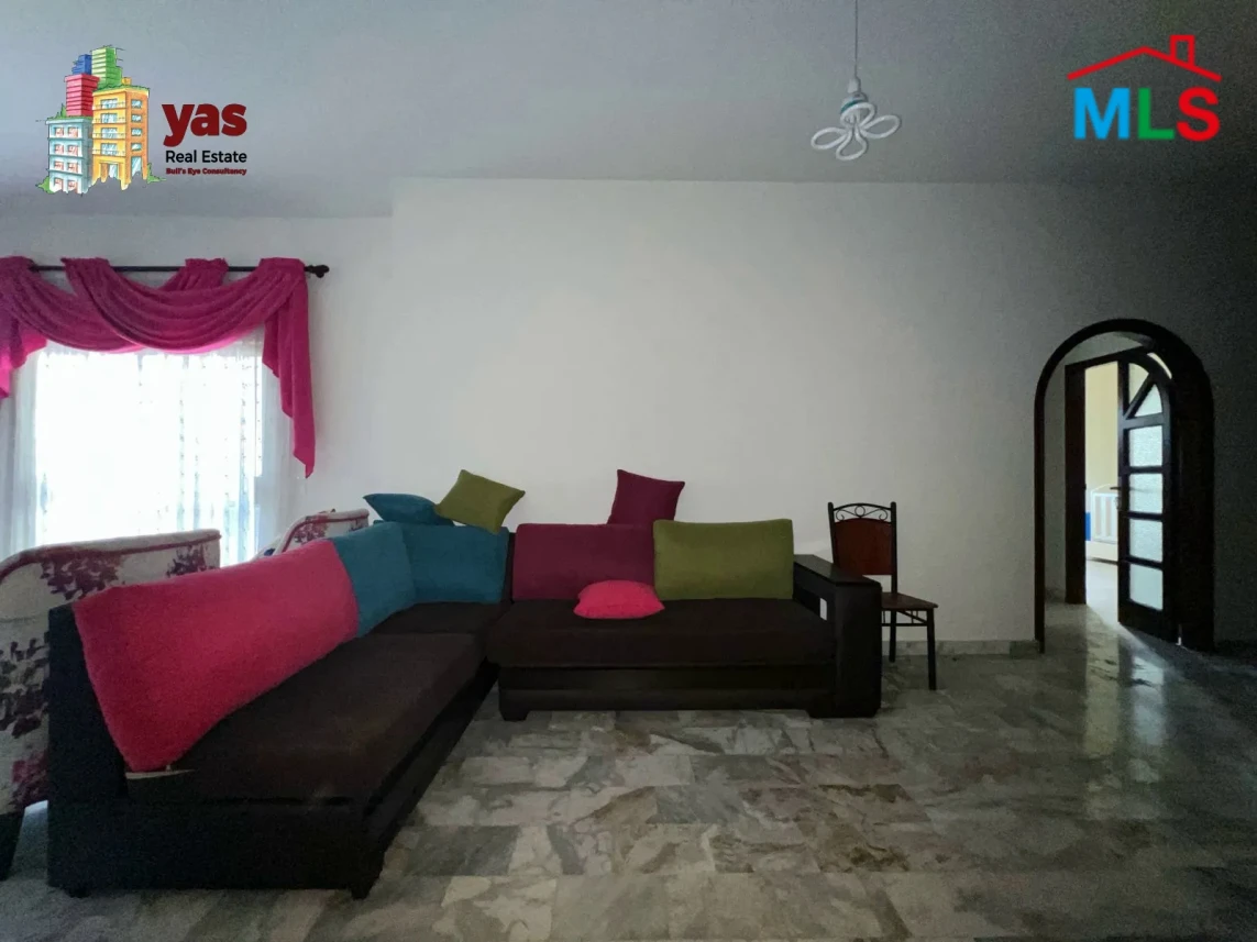 Ghazir 130m2 | 90m2 Garden | Furnished | Quiet Street | Calm | EH/IV