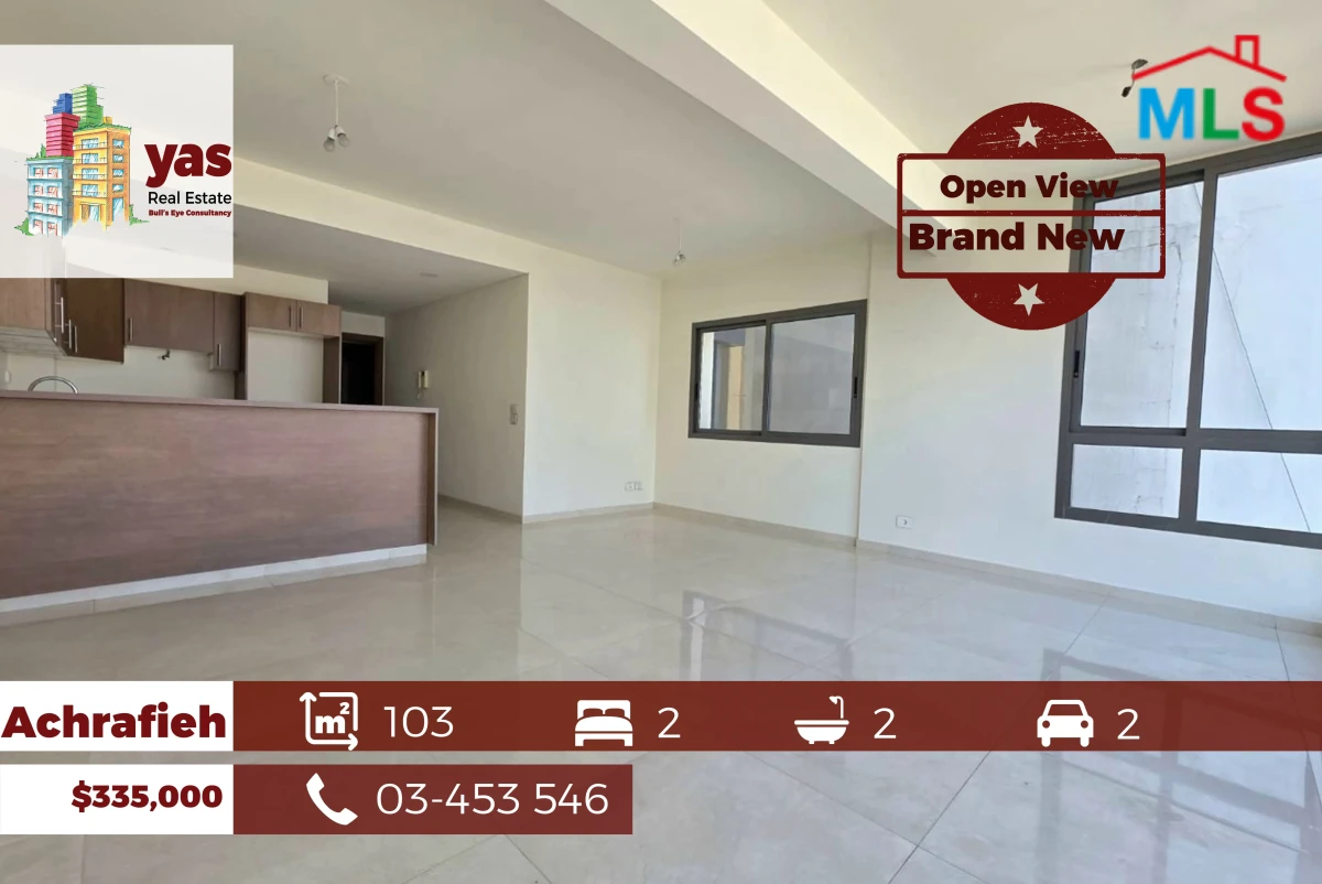 Achrafieh 103m2 | Brand New | Open View | Prime Location | GA
