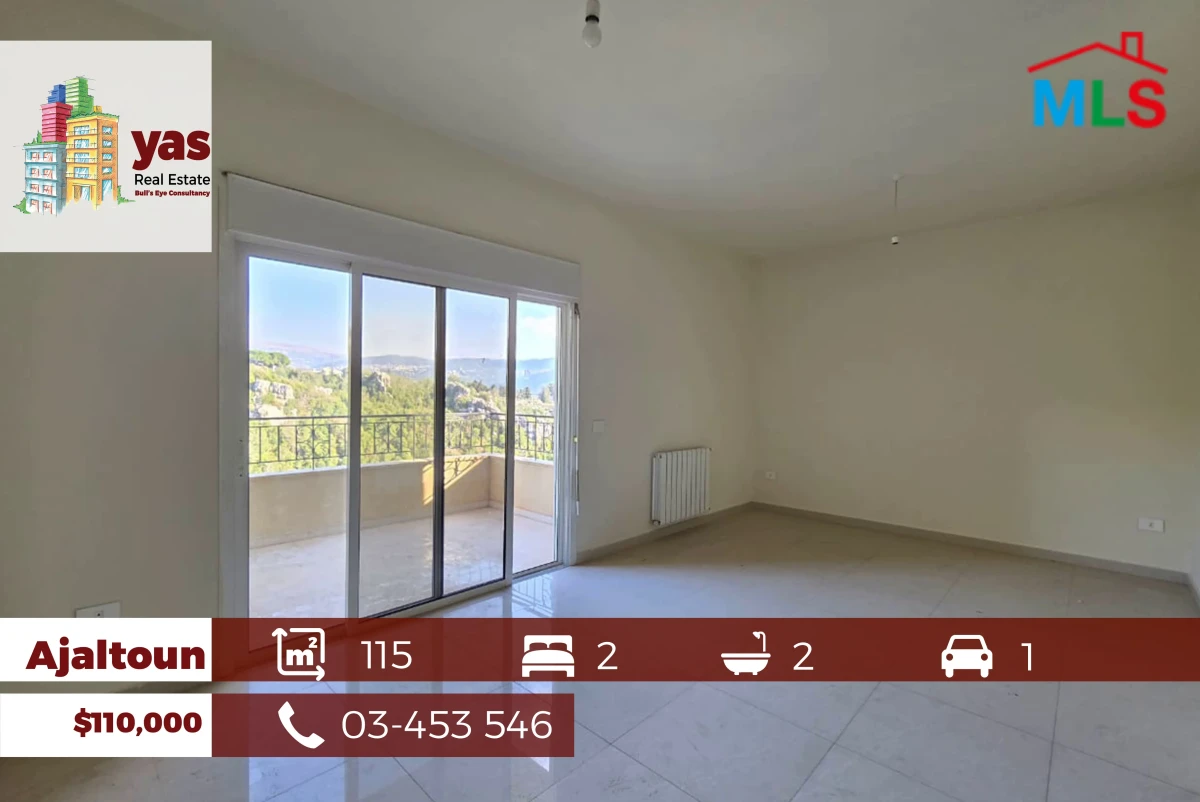 Ajaltoun 115m2 | Brand New | Prime Location | Catch | TO
