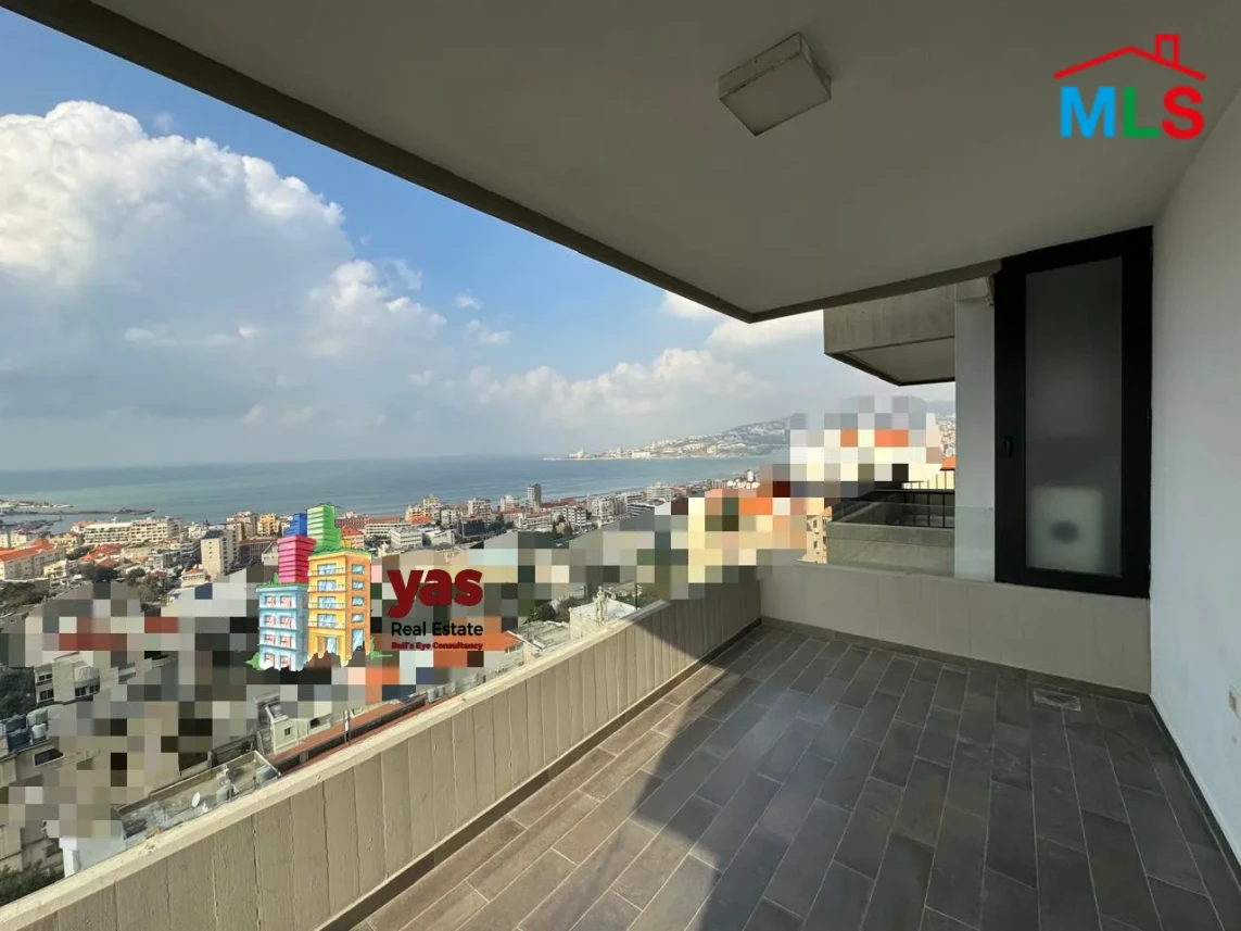Renovated 3-Bedroom Apartment in Ghadir – Unblockable Sea View with