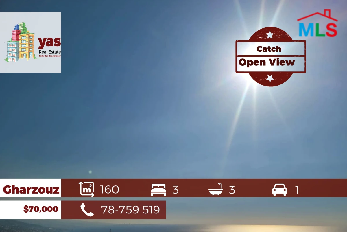 Gharzouz/Jbeil 160m2 | Sea View | Well Maintained | Catch | OH