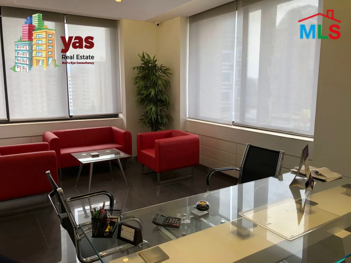 Mirna Chalouhi 130m2 | Furnished Office | Active Street |Decorated |OH
