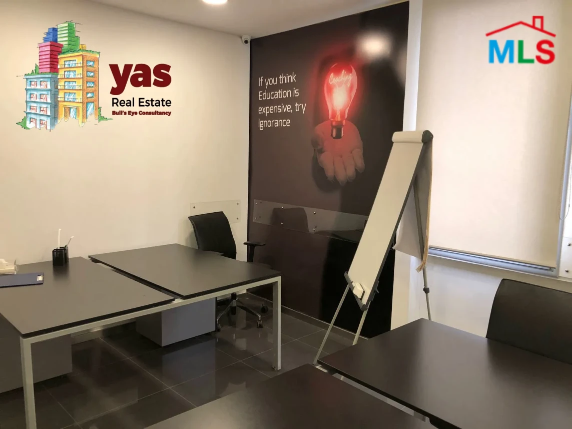 Mirna Chalouhi 130m2 | Furnished Office | Active Street |Decorated |OH