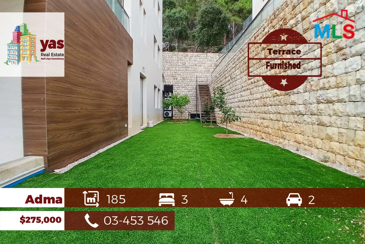 Adma/Admir 185m2 | Furnished | Gated Community | Partial View | IV