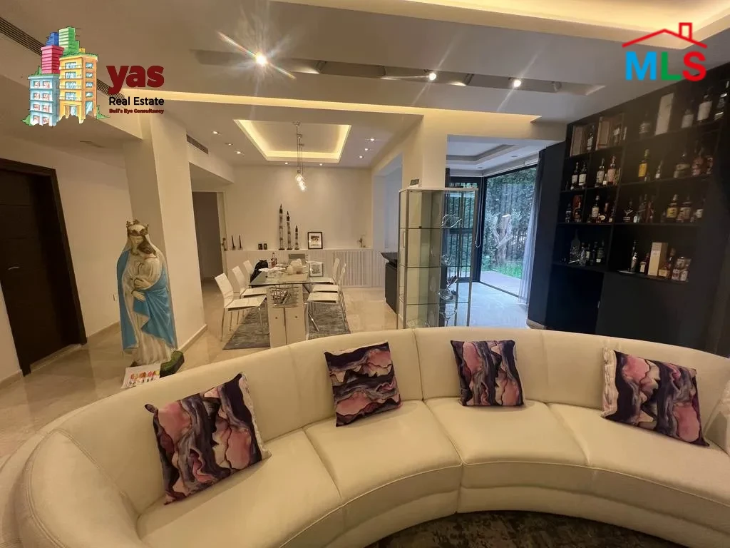 Jamhour 270m2 | 100m2 Garden | Furnished | Prime Location | OH