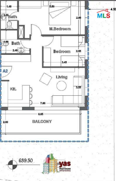 Ballouneh 94m2 | 75m2 Garden | Payment Facilities | Panoramic View |GA